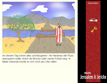 Screenshot: ein Hindernis ... Screenshot: ein Hindernis ...